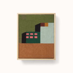 tableaux patchwork architecture moderniste royan