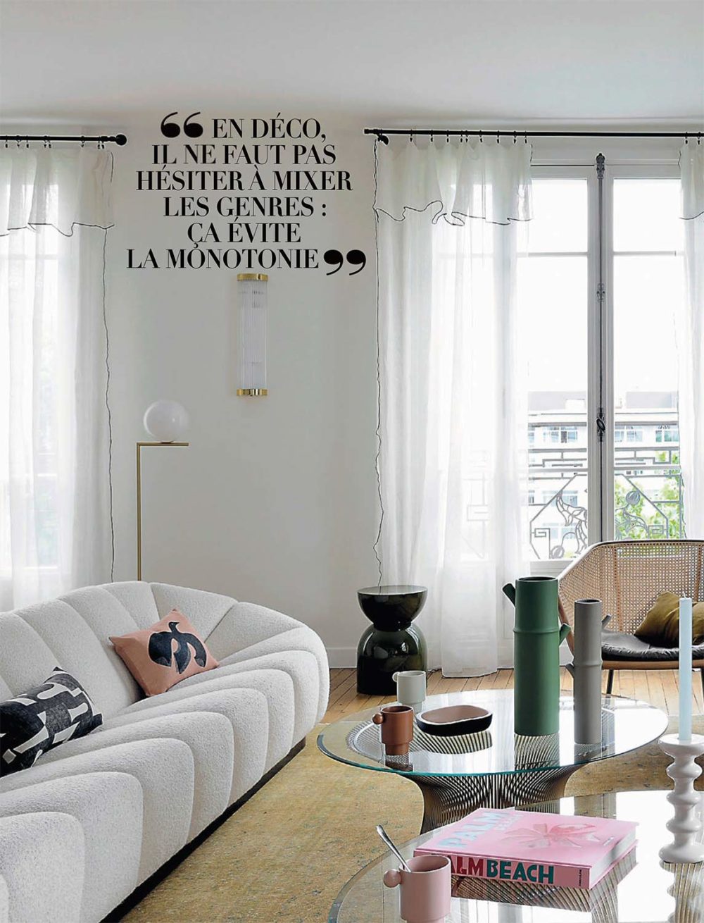 marie claire maison photo reportage appartement Neuilly
