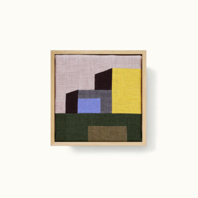 patchwork architecture minimaliste en lin