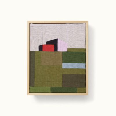 patchwork encadré architecture et paysage